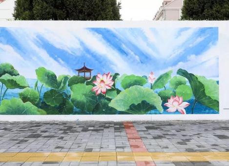 韶山墙绘施工材料制作工艺说明